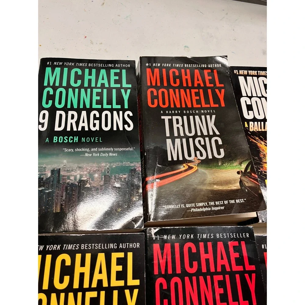 Michael Connelly Harry Bosch Renee Ballard 8 Book Lot Paperback Crime Thrillers - Picture 5 of 8